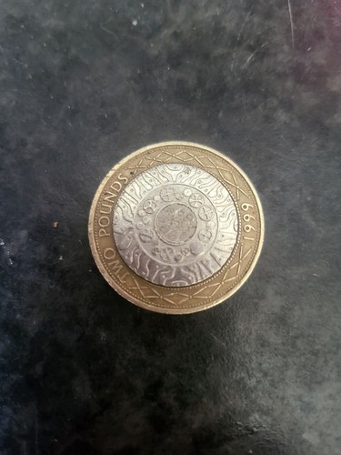 Coin standing the - coin,