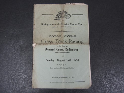 Vintage sittingbourne motor - vintage,