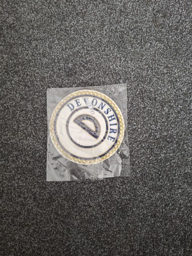 Devonshire masonic badge - devonshire,