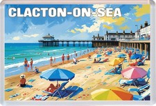 Clacton sea 96 x 67mm - clacton-on-sea,
