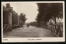 Wisbech, Elm Road, Postcard 