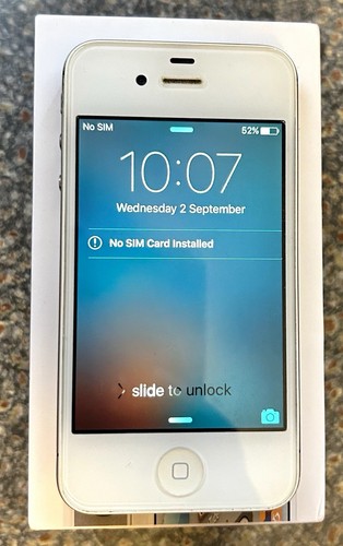 Apple iphone 16gb white - 4s,