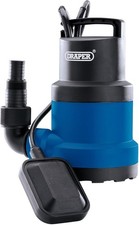 Draper 250W Portable Submersible Water Pump Max Flow Capacity 6480 l/h Electric
