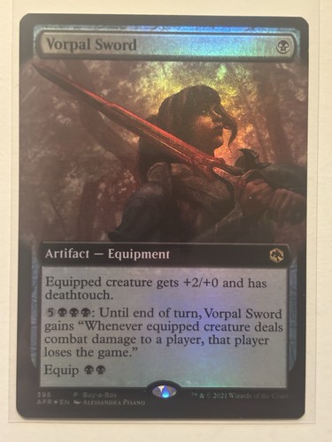 Vorpal sword foil mtg - vorpal,