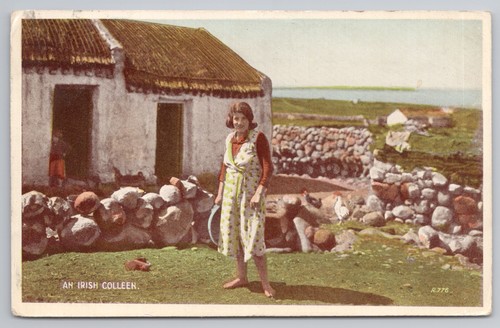 Irish colleen thatched - irish,