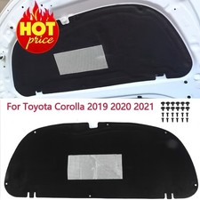 For Toyota Corolla Sedan 2019-2023 Cotton Hood Engine Heat Sound Insulation Pad