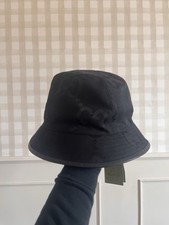 GUCCI Bucket Hat Black Canvas