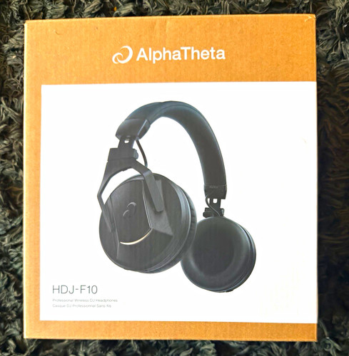 Alphatheta hdj f10 black - alphatheta,