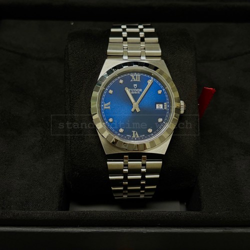 Tudor royal diamonds blue - tudor, dial