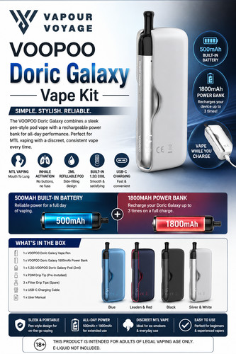 Voopoo doric galaxy vape - doric, kit
