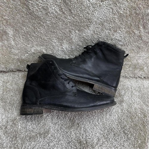 Mens leather vintage - mid, top