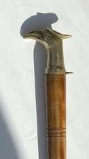 Brass & Wood Shoe Horn with