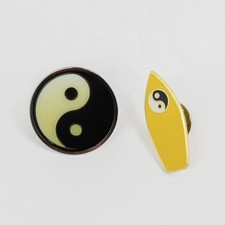 Yin and yang - symbol, hard