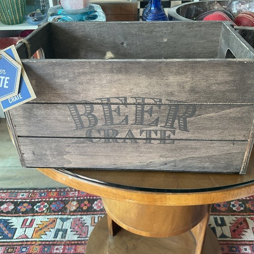 Wooden beer crate bottles - wooden,