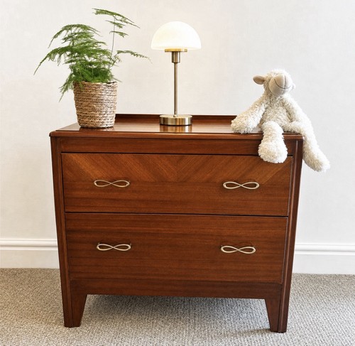 Vintage lebus chest drawers - vintage,