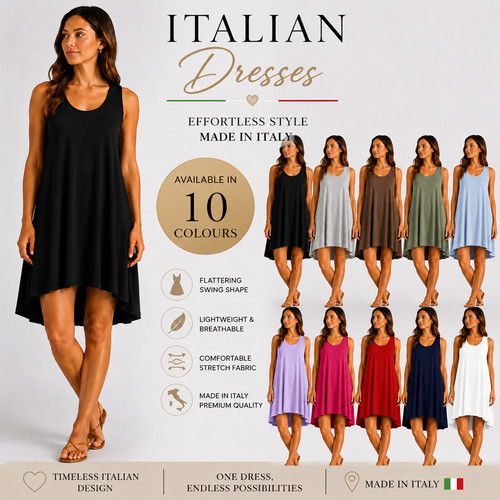 Ladies italian dress - ladies,