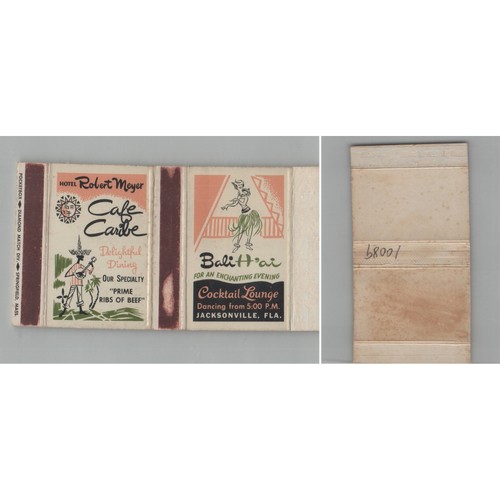 Matchbox cover hotel robert - matchbox,