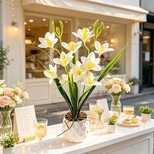 Cymbidium orchid plant - orchid,