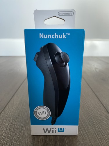 Nintendo wii black nunchuck - wii,