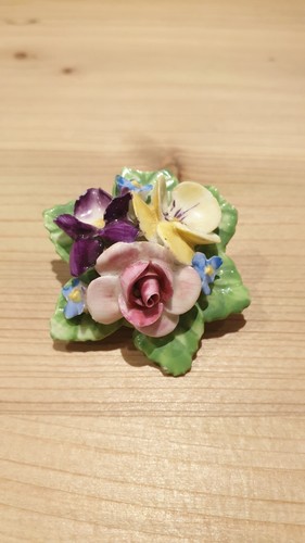 Vintage adderley floral bone - vintage,
