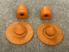 Flo-Flex Polyurethane BMW E46 M3 27mm FARB Bushes and rear spring lower pads