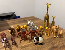 Playmobil Zoo Animals Okapi Lions Penguin Giraffe Zebra Orangutan