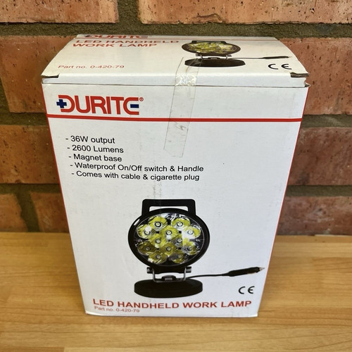 Durite led handheld work lamp - led,