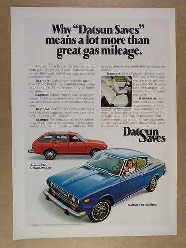 1975 datsun 710 hardtop - 1975,