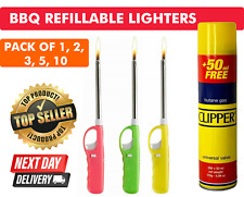 3 CLIPPER BBQ LIGHTERS BUTANE