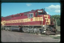 WC 6582 SD-45 (WISCONSIN CENTRAL) --- Original Slide T6-8