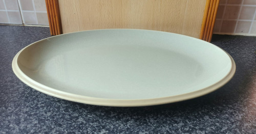 Stoneware oval serving - stoneware,