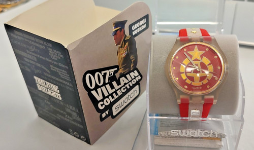Genuine swatch james bond 007 - genuine,