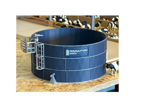 Farm yard toys - blue, slurry