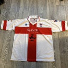 Vintage England 2000 Rugby league Shirt Jersey Top Patrick Size XXL