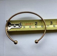 Hallmarked 9ct Gold Torque Bangle scrap or resell 