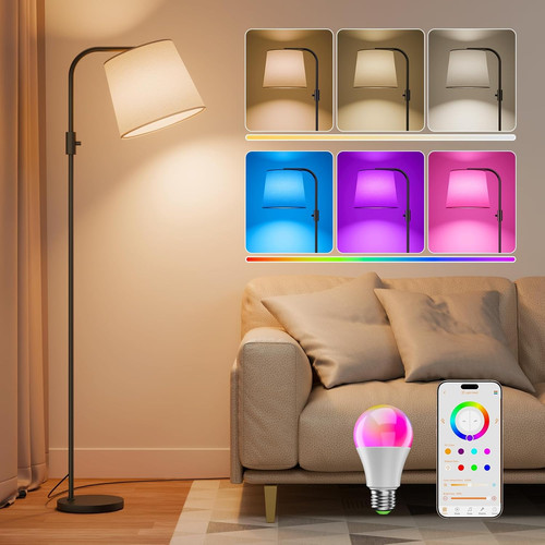 Smart floor lamp rgb alexa - floor,