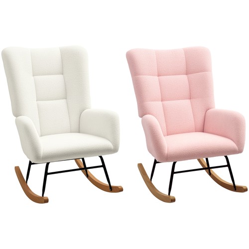 Homcom teddy upholstered - homcom,