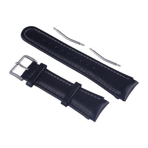 22mm leather watchband - pu,