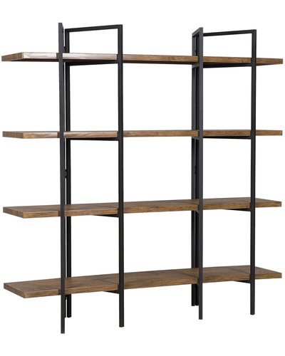 Tier bookcase dark - 4,