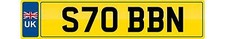 STOBB Private number plate S70