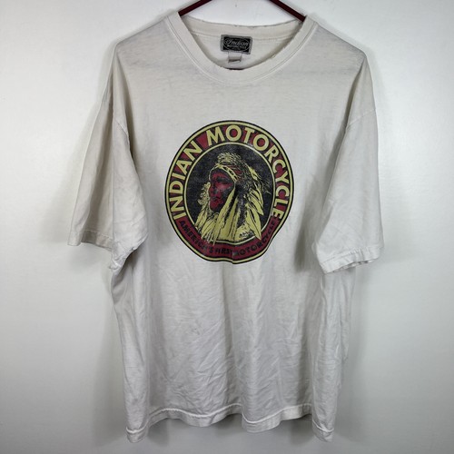 Vtg indian motorcycles tshirt - indian,