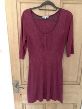 Fat face dress (marked as 14) but would suit 10/12 see measurement. Pink/red