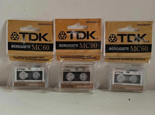 New sealed tdk mc60 micro - 3x,