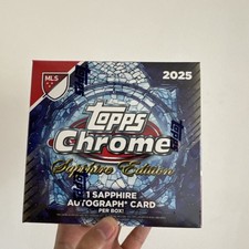 Topps Chrome MLS 2025 Sapphire