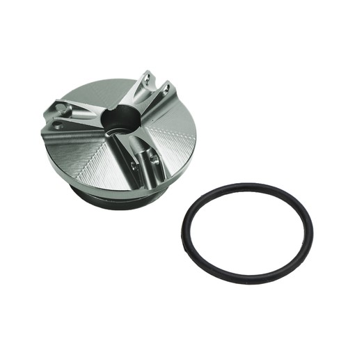 Titanium oil filler cap for - oil,