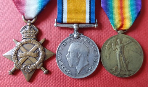 Wwi 1914 star - star, trio