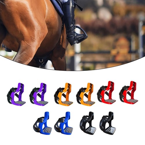 Horse riding stirrups anti - 2x,