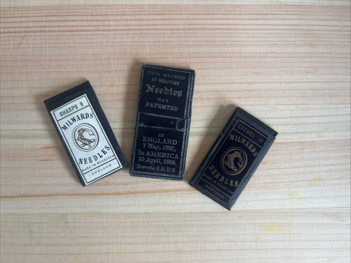 Three packets vintage - of,