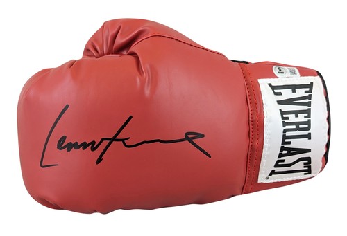 Lennox lewis authentic signed - lennox,