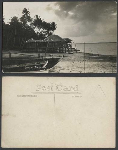 Singapore old real photo - singapore,